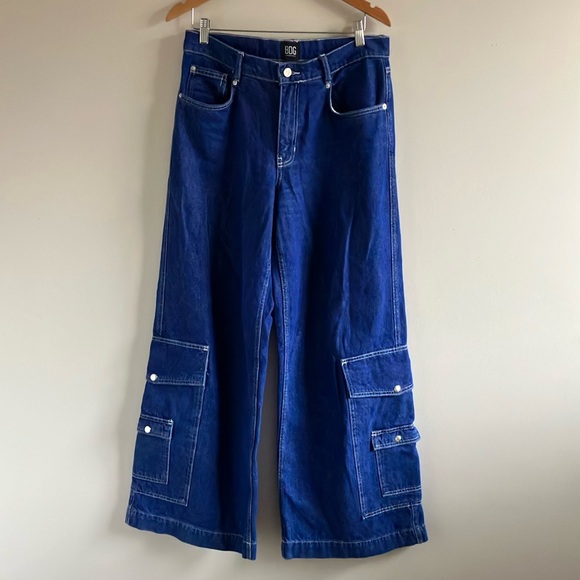 BDG Denim - BDG Urban Outfitters skater jeans high rise wide leg cargo size 30